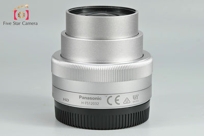 [Used] Panasonic LUMIX G VARIO 12-32mm f/3.5-5.6 ASPH. MEGA O.I.S. H-FS12032 Silver
