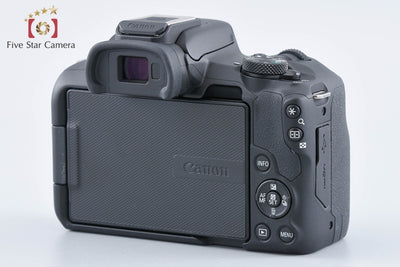 【中古】Canon キヤノン EOS R50 ダブルズームキット ブラック シャッター回数僅少