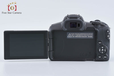 【中古】Canon キヤノン EOS R50 ダブルズームキット ブラック シャッター回数僅少