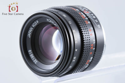 【開封未使用品】Konica コニカ HEXAR RF + M-HEXANON 50mm f/2 キット