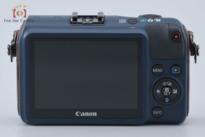 [Used] Canon EOS M EF-M 18-55 IS STM Lens Kit Bay Blue