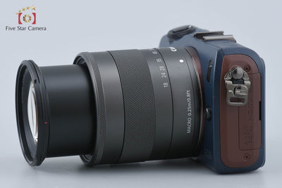 [Used] Canon EOS M EF-M 18-55 IS STM Lens Kit Bay Blue