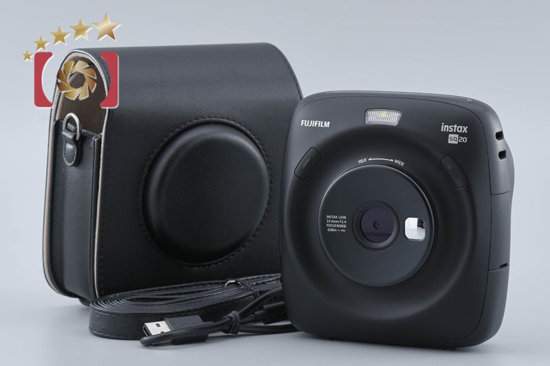 [Used] FUJIFILM instax SQUARE SQ20 Matte Black Instant Camera