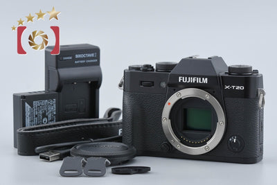 [Used] FUJIFILM X-T20 Black Mirrorless Camera