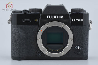 [Used] FUJIFILM X-T20 Black Mirrorless Camera