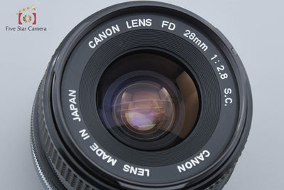 [Used] Canon FD 28mm f/2.8 S.C.