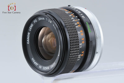 [Used] Canon FD 28mm f/2.8 S.C.
