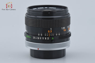 [Used] Canon FD 28mm f/2.8 S.C.