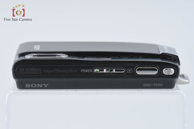 【Used】SONY Cyber-shot DSC-T200 Black Digital Still Camera