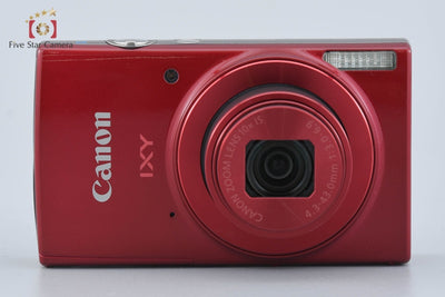 [Used] Canon IXY 190 Red Compact Digital Camera