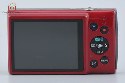 [Used] Canon IXY 190 Red Compact Digital Camera