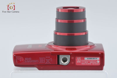 [Used] Canon IXY 190 Red Compact Digital Camera