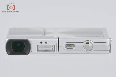 [Used] Kyocera Finecam SL400R Silver Compact Digital Camera with Original Box