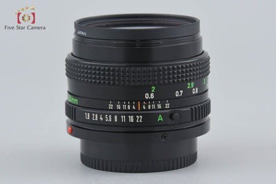 [Used] Canon New FD 50mm f/1.8