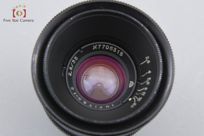 [Used] Jupiter-12 Jupiter 35mm f/2.8 L39 Screw Mount
