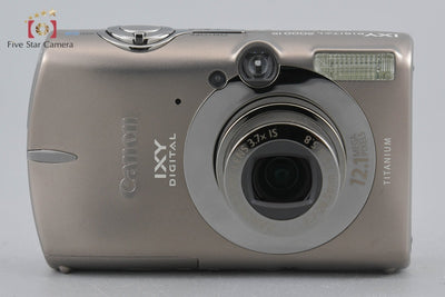 [Used] Canon IXY Digital 2000 IS Gold Compact Digital Camera