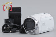 [Used] SONY Sony Handycam HDR-CX680 White Digital Video Camera