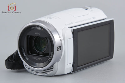 [Used] SONY Sony Handycam HDR-CX680 White Digital Video Camera