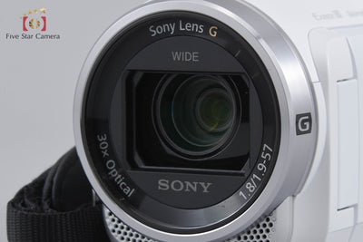 [Used] SONY Sony Handycam HDR-CX680 White Digital Video Camera