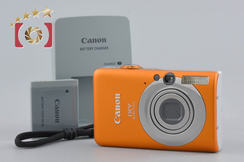 [Used] Canon IXY Digital 110 IS Orange Compact Digital Camera