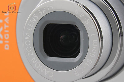[Used] Canon IXY Digital 110 IS Orange Compact Digital Camera