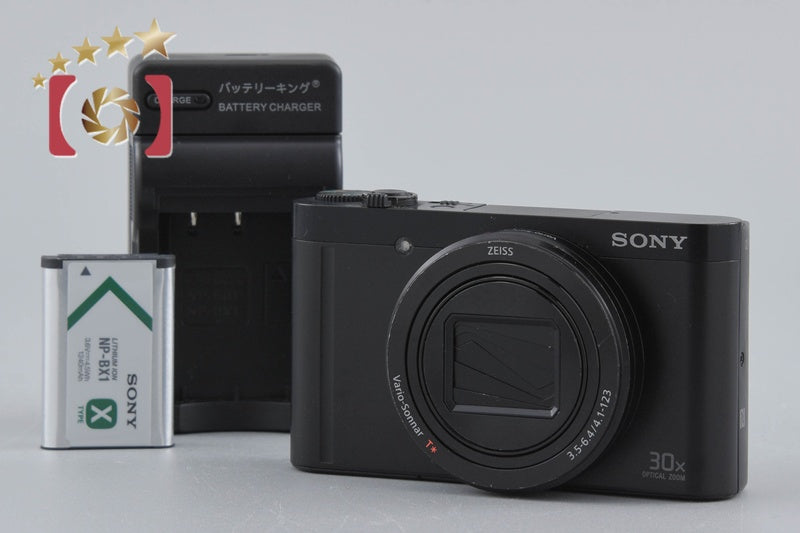 [Used] SONY Cyber-shot DSC-WX500 Black Digital Still Camera