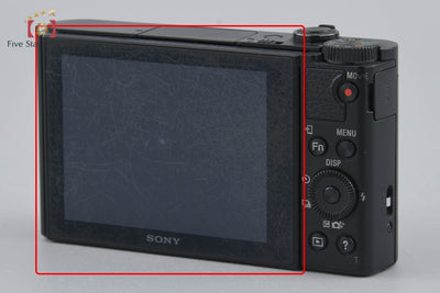 [Used] SONY Cyber-shot DSC-WX500 Black Digital Still Camera