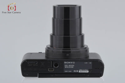 [Used] SONY Cyber-shot DSC-WX500 Black Digital Still Camera