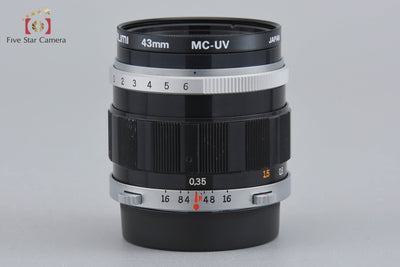 [Used] OLYMPUS Olympus G.ZUIKO AUTO-S 40mm f/1.4 PEN F Mount