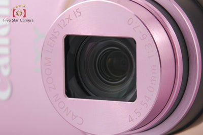 [Used] Canon IXY 630 Pink Compact Digital Camera