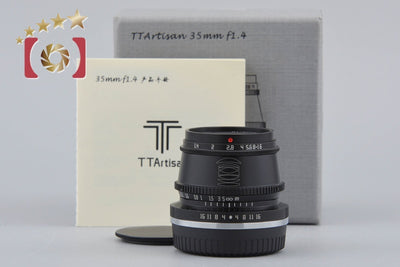 Used: TTArtisan 35mm f/1.4 for Fujifilm X-mount with original box