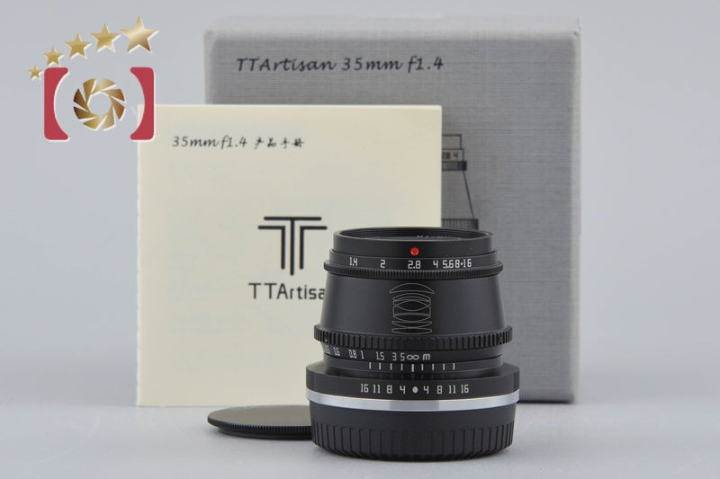 Used: TTArtisan 35mm f/1.4 for Fujifilm X-mount with original box
