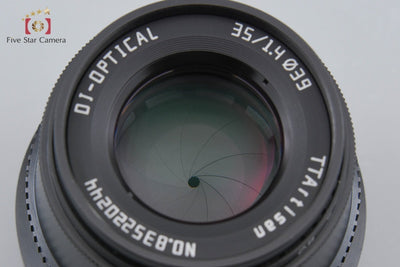 Used: TTArtisan 35mm f/1.4 for Fujifilm X-mount with original box