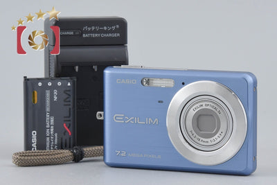 [Used] Casio EXILIM EX-Z77 Blue Compact Digital Camera