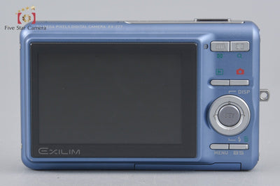[Used] Casio EXILIM EX-Z77 Blue Compact Digital Camera