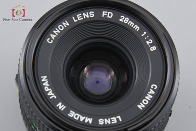 [Used] Canon New FD 28mm f/2.8