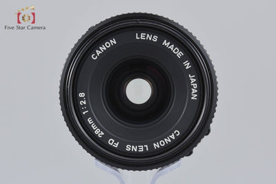 [Used] Canon New FD 28mm f/2.8