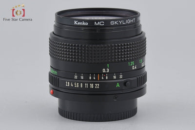 [Used] Canon New FD 28mm f/2.8