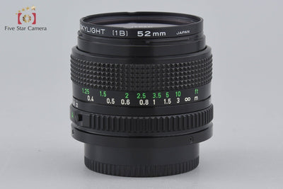 [Used] Canon New FD 28mm f/2.8