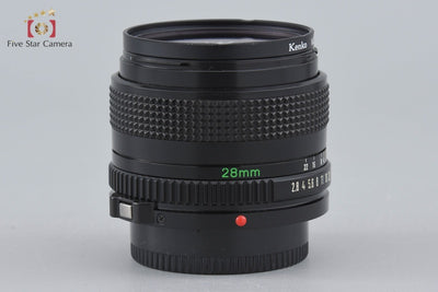 [Used] Canon New FD 28mm f/2.8