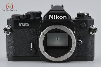 [Used] Nikon New FM2 Late Model Black Film SLR Camera