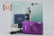 [Used] Canon IXY 600F Purple Compact Digital Camera with Original Box