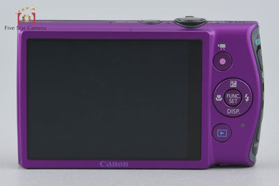 [Used] Canon IXY 600F Purple Compact Digital Camera with Original Box