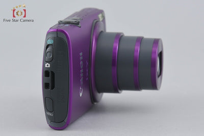 [Used] Canon IXY 600F Purple Compact Digital Camera with Original Box