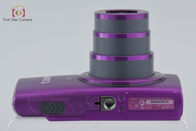 [Used] Canon IXY 600F Purple Compact Digital Camera with Original Box