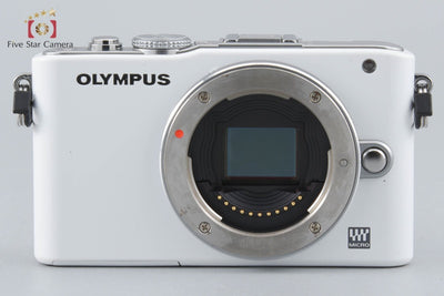 [Used] OLYMPUS Olympus PEN Lite E-PL3 Double Zoom Lens Kit White