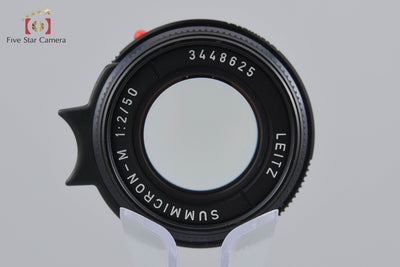 [Used] Leica Summicron-M 50mm f/2 E39 3rd Generation Black