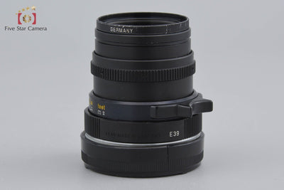 [Used] Leica Summicron-M 50mm f/2 E39 3rd Generation Black