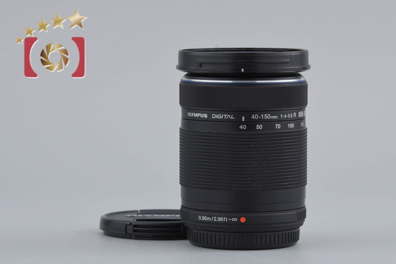 【中古】OLYMPUS オリンパス M.ZUIKO DIGITAL ED 40-150mm f/4-5.6 R ブラック