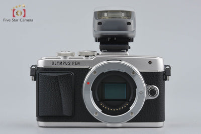 [Used] OLYMPUS Olympus PEN Lite E-PL7 14-42mm EZ Lens Kit Silver - Low Shutter Count